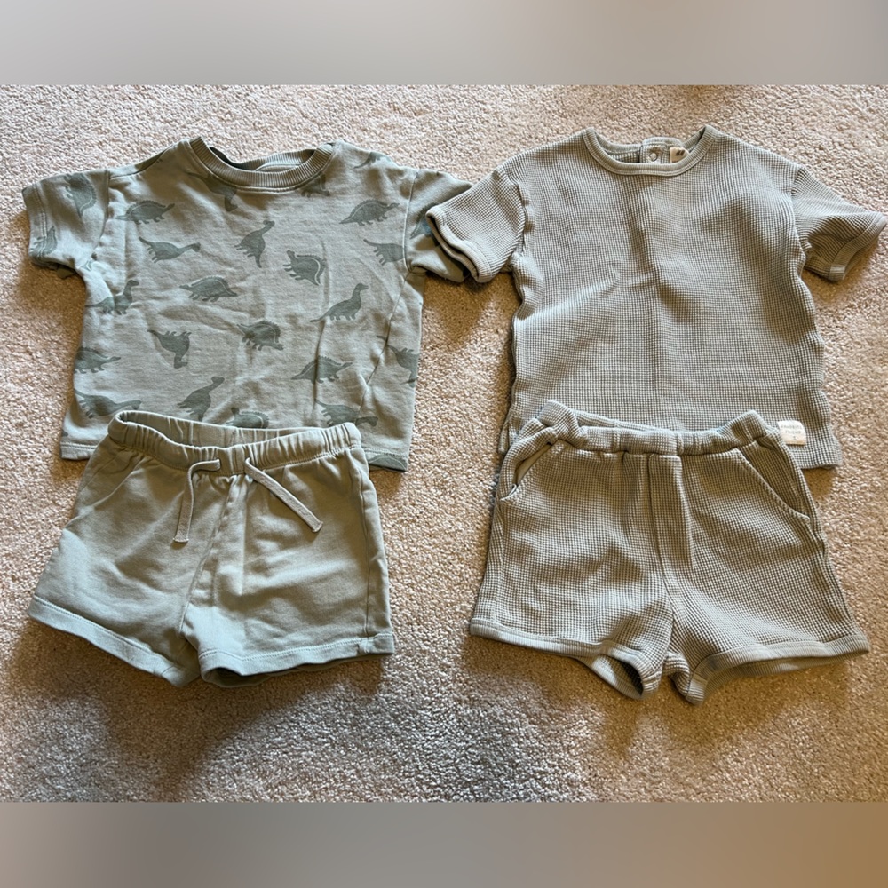 H&M Boys Sage Green Sets